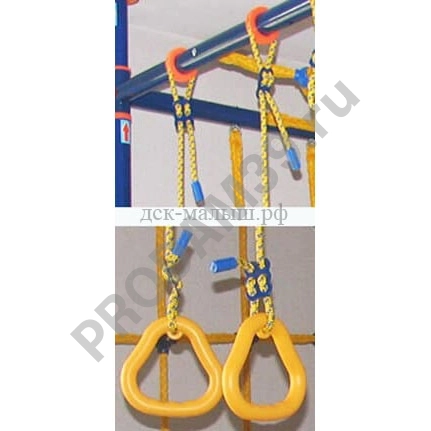 Детский спортивный комплекс пристенный 4-х опорный с рукоходом