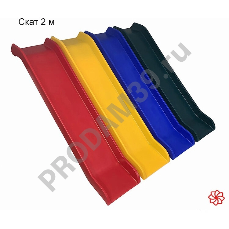 Детский спортивный комплекс пристенный 10 с сеткой и горкой