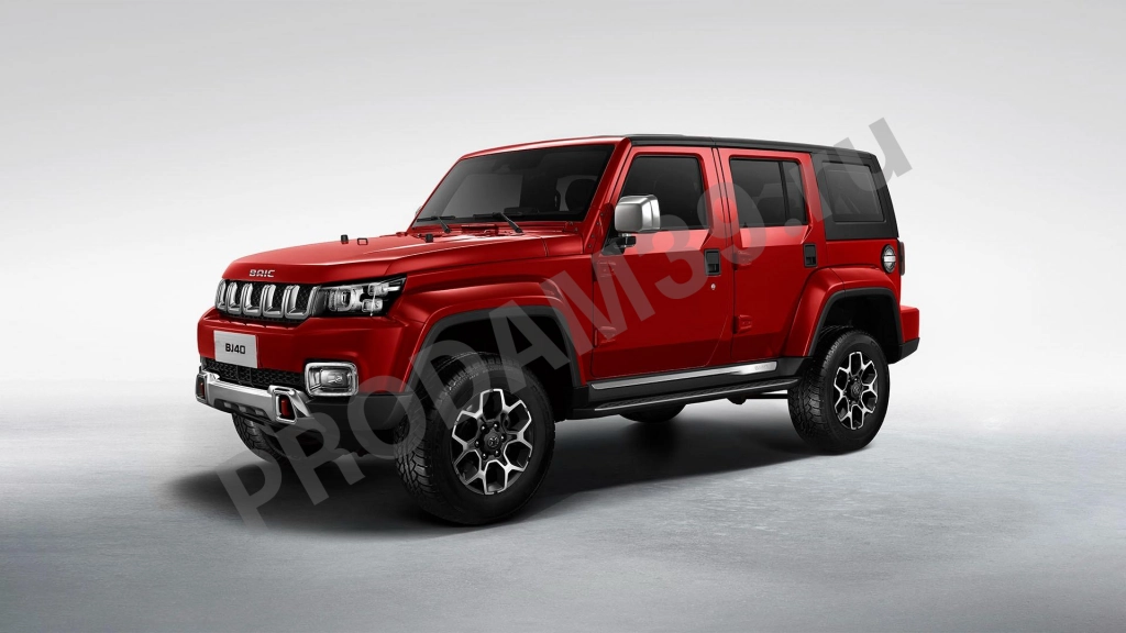 Автомобиль BAIC BJ40 FLAGSHIP 2,0T бензин 8-АТ, новый, в наличии в Калининграде