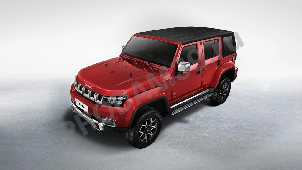 Автомобиль BAIC BJ40 FLAGSHIP 2,0T бензин 8-АТ, новый, в наличии в Калининграде