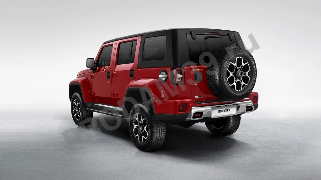 Автомобиль BAIC BJ40 FLAGSHIP 2,0T бензин 8-АТ, новый, в наличии в Калининграде