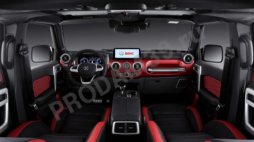 Автомобиль BAIC BJ40 FLAGSHIP 2,0T бензин 8-АТ, новый, в наличии в Калининграде