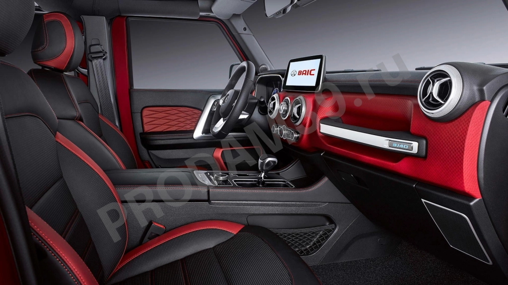 Автомобиль BAIC BJ40 FLAGSHIP 2,0T бензин 8-АТ, новый, в наличии в Калининграде