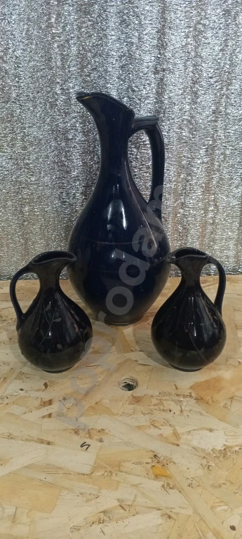 Старинный грузинский набор для вина фарфоровый