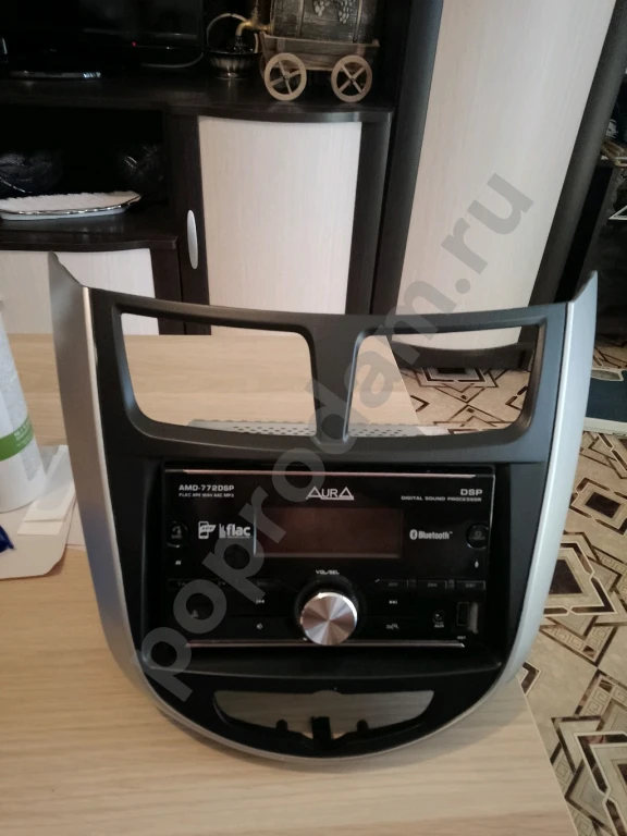 Магнитола аура-772 Хендай Солярис.