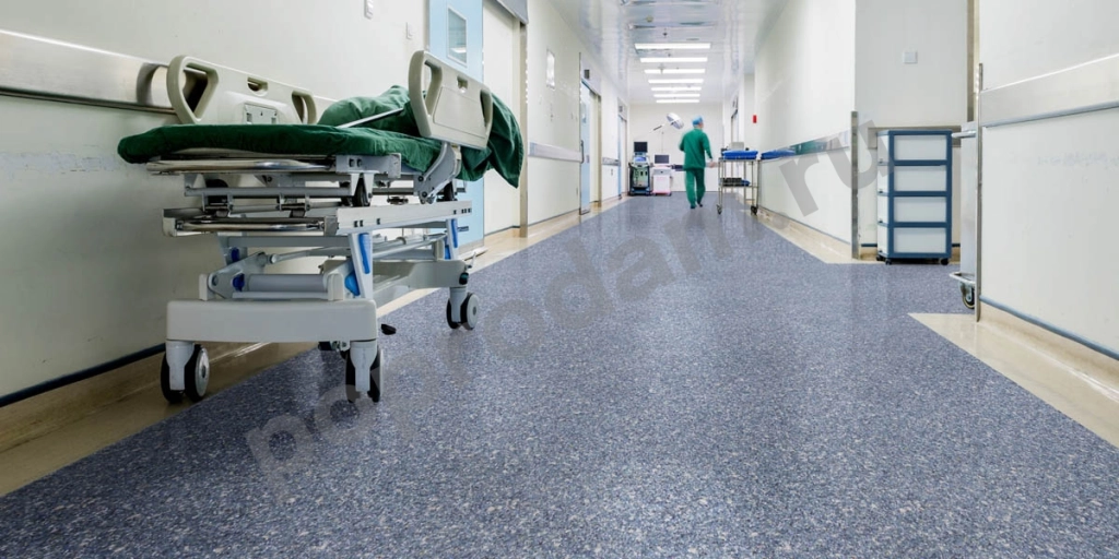 Коммерческий гомогенный линолеум, медицинский линолеум для полов чистых помещений полы КМ2