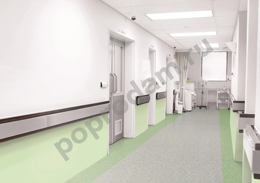 Коммерческий гомогенный линолеум, медицинский линолеум для полов чистых помещений полы КМ2