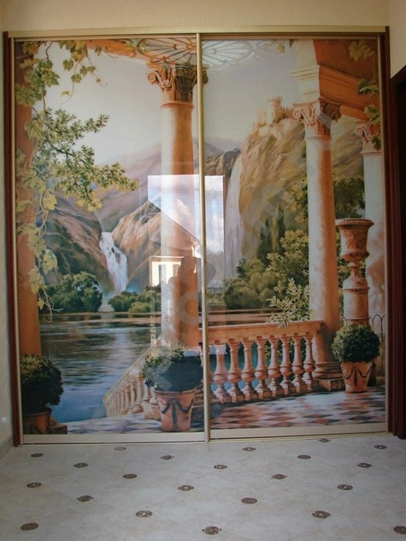 Шкаф купе 2-х дверный с фотопечатью