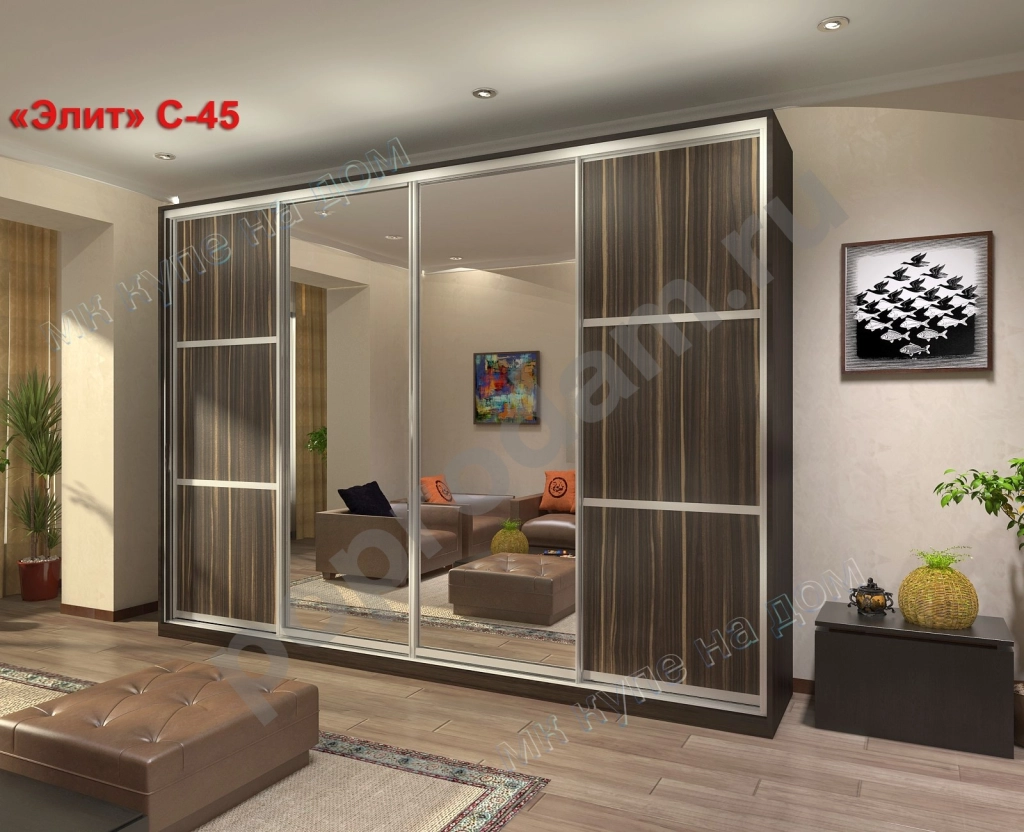 Шкаф-купе шириной 3 м от производителя