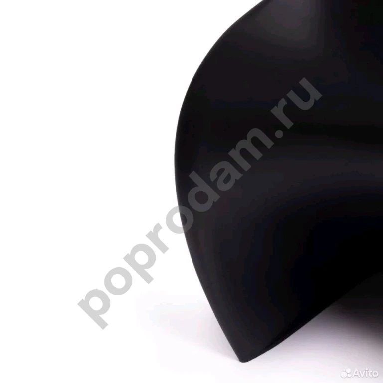 Стул Festa Verner Panton Style Chair Black матовый