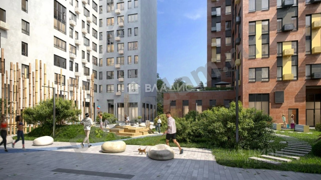 1-к кв. Москва Сосенское поселение, Дзен-кварталы жилой комплекс, 1.4 (33.2 кв.м)