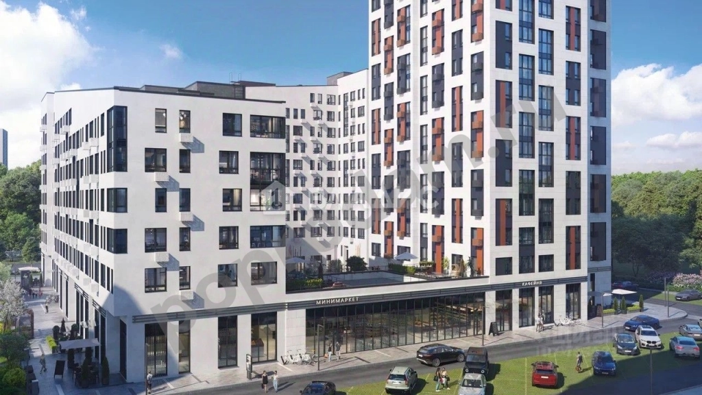 1-к кв. Москва Сосенское поселение, Дзен-кварталы жилой комплекс, 1.4 (33.2 кв.м)