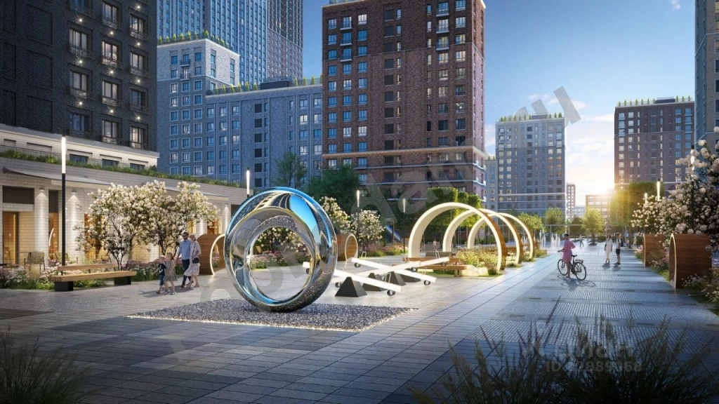 1-к кв. Москва Северный ао, Западное Дегунино р-н, Башни Лисицкого тер., Селигер Сити жилой комплекс (41.29 кв.м)