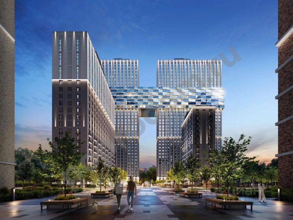 1-к кв. Москва Северный ао, Западное Дегунино р-н, Башни Лисицкого тер., Селигер Сити жилой комплекс (32.43 кв.м)