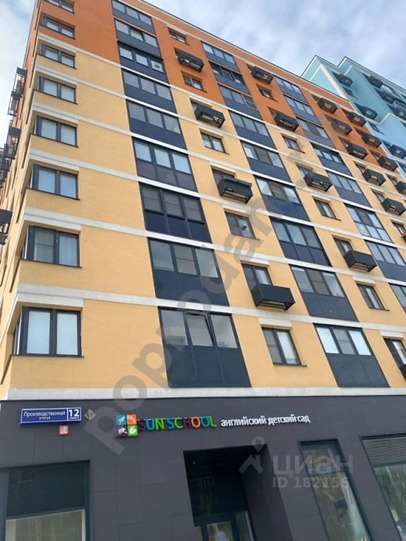 1-к кв. Москва Производственная ул., 12к2 (34.0 кв.м)