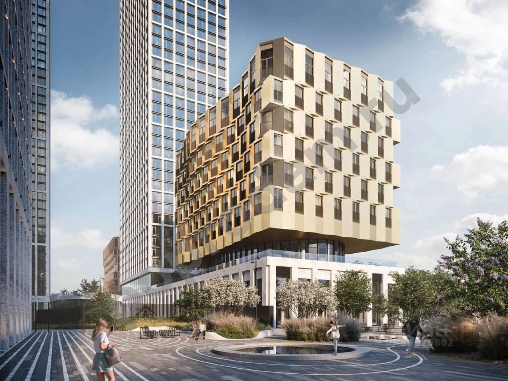 1-к кв. Москва Мод жилой комплекс (42.7 кв.м)