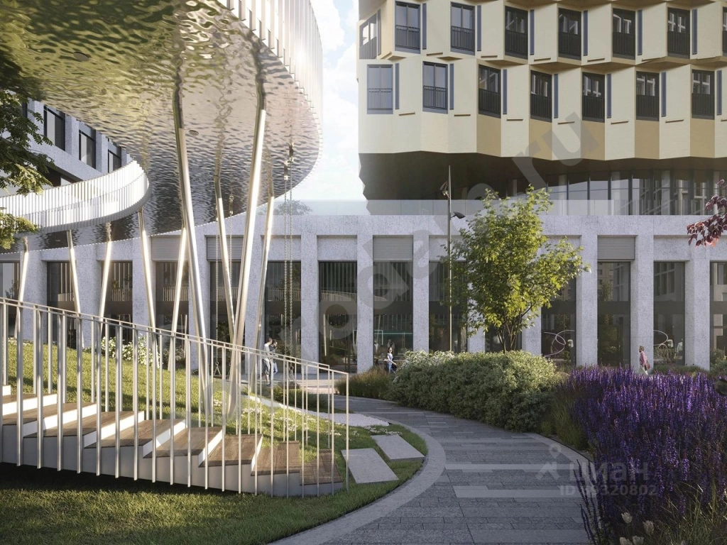 1-к кв. Москва Мод жилой комплекс (42.7 кв.м)