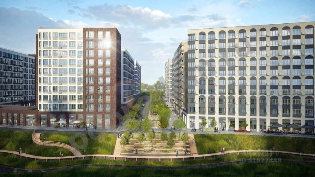 1-к кв. Москва Марушкинское поселение, Родные кварталы жилой комплекс (36.7 кв.м)