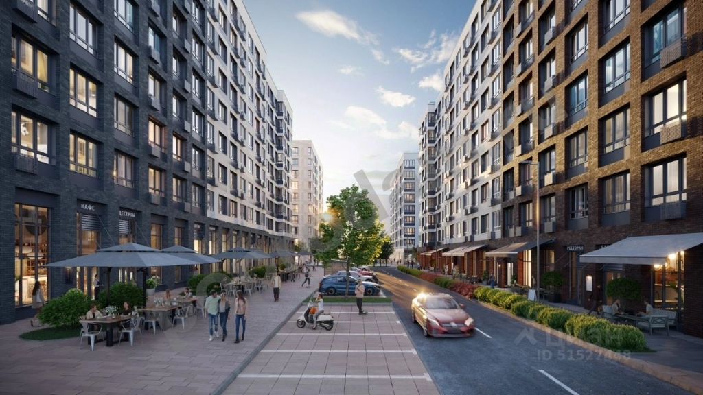 1-к кв. Москва Марушкинское поселение, Родные кварталы жилой комплекс (35.9 кв.м)