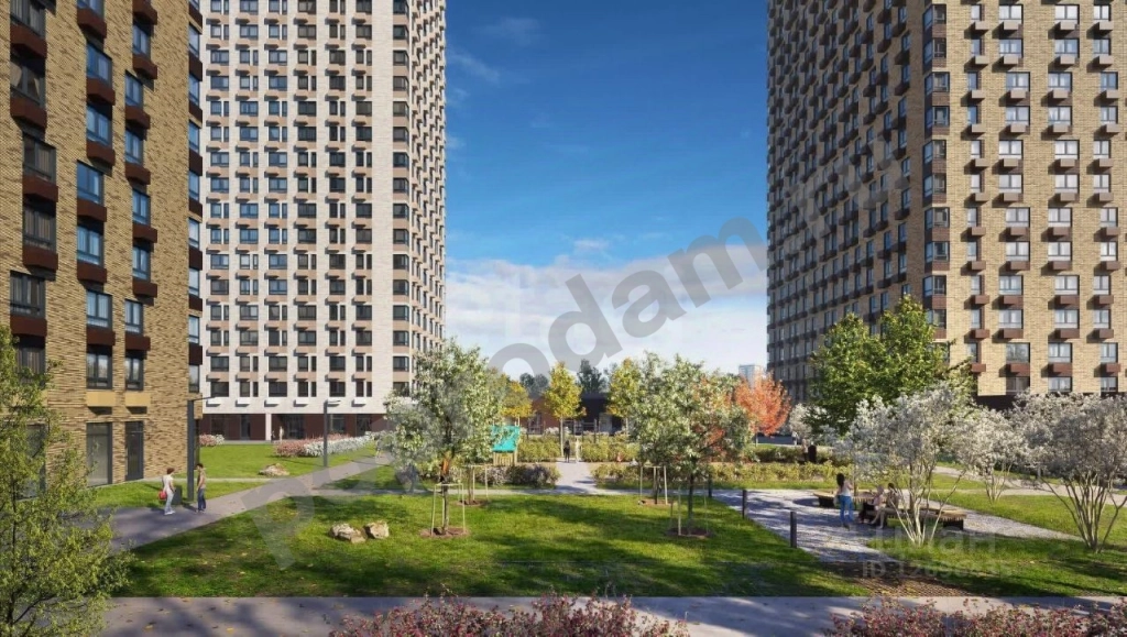 1-к кв. Москва Лосиноостровский Парк жилой комплекс, к2.1 (32.5 кв.м)