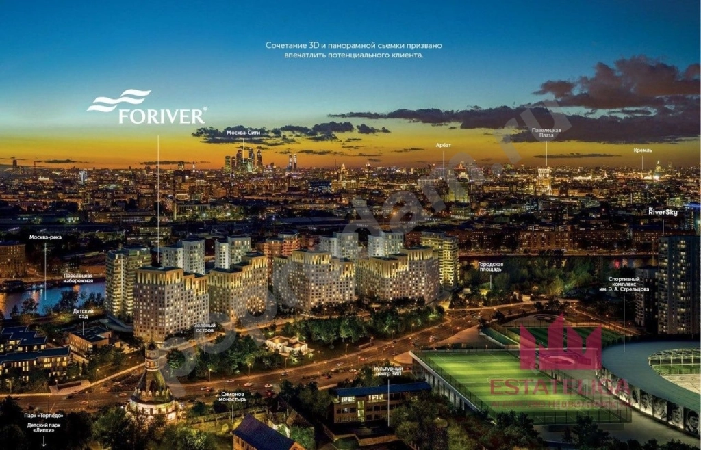 1-к кв. Москва Г мкр, Форивер жилой комплекс, 5 (49.6 кв.м)