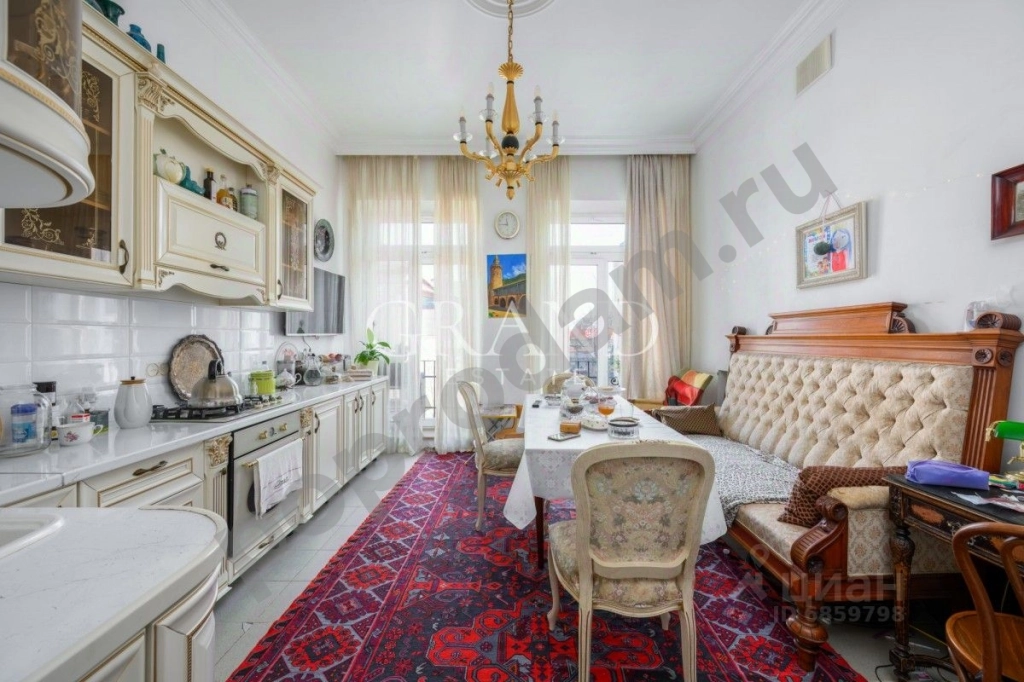 3-к кв. Москва ул. Арбат, 45/24 (103.0 кв.м)