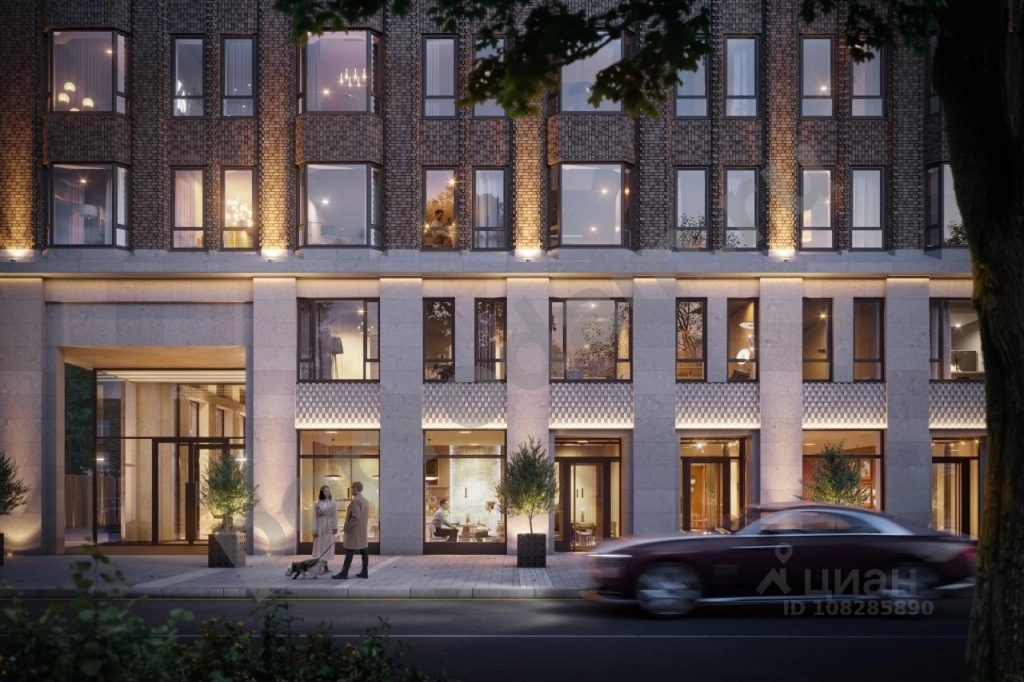 3-к кв. Москва ул. 1-я Ямского Поля, 28С3 (91.99 кв.м)