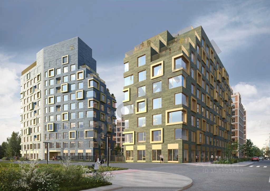 3-к кв. Москва Рублево-Архангельское мкр, В14 кв-л, Сберсити жилой комплекс (103.8 кв.м)