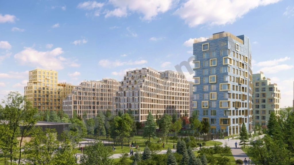 3-к кв. Москва Рублево-Архангельское мкр, В14 кв-л, Сберсити жилой комплекс (103.8 кв.м)