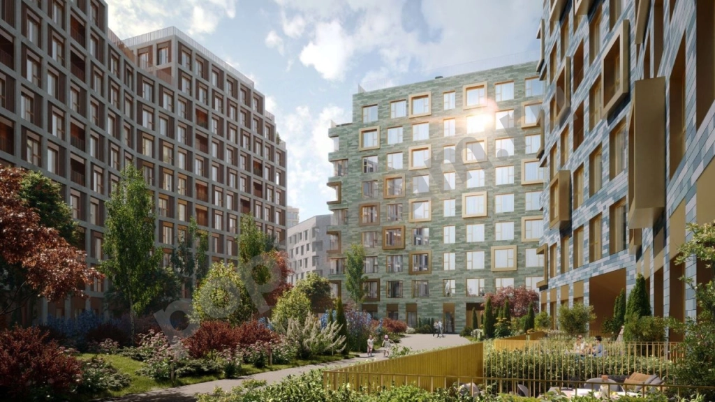 3-к кв. Москва Рублево-Архангельское мкр, В14 кв-л, Сберсити жилой комплекс (103.8 кв.м)