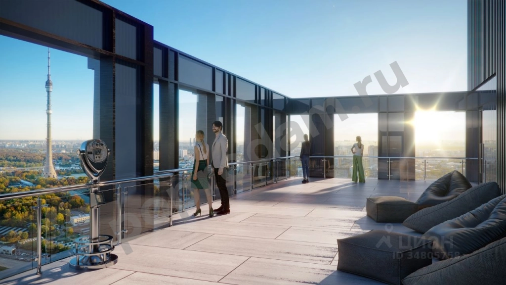 3-к кв. Москва Огородный проезд, 4С2 (86.47 кв.м)