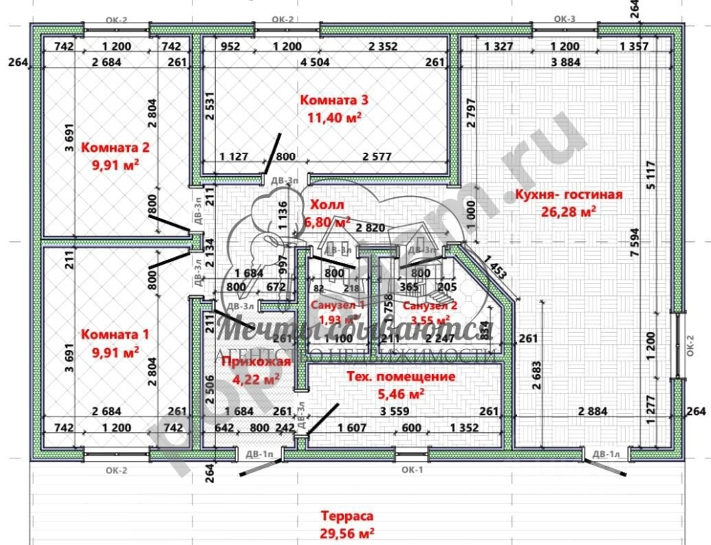 Дом в Москва Новофедоровское поселение, № 251 кв-л,  (175 кв.м)