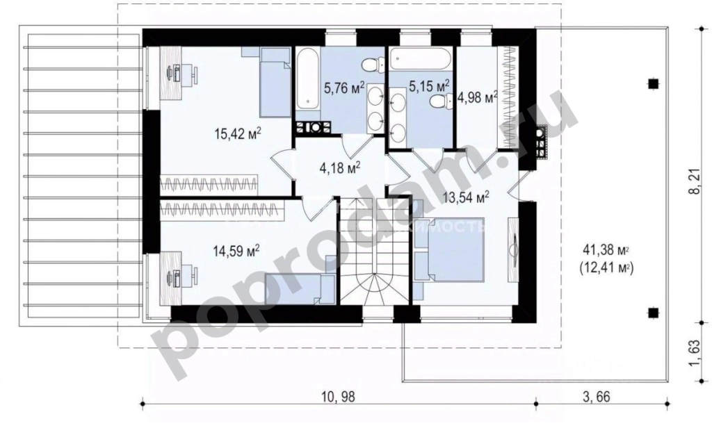 Дом в Москва Марушкинское поселение, д. Постниково, ул. Космическая, 50 (180 кв.м)