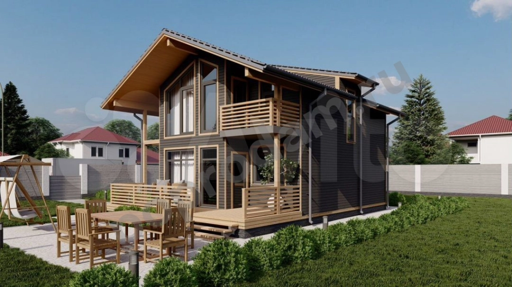 Дом 160 кв.м на участке 5,5 сот.