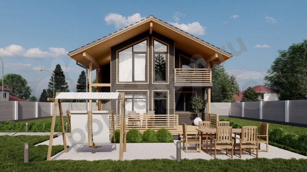 Дом 160 кв.м на участке 5,5 сот.