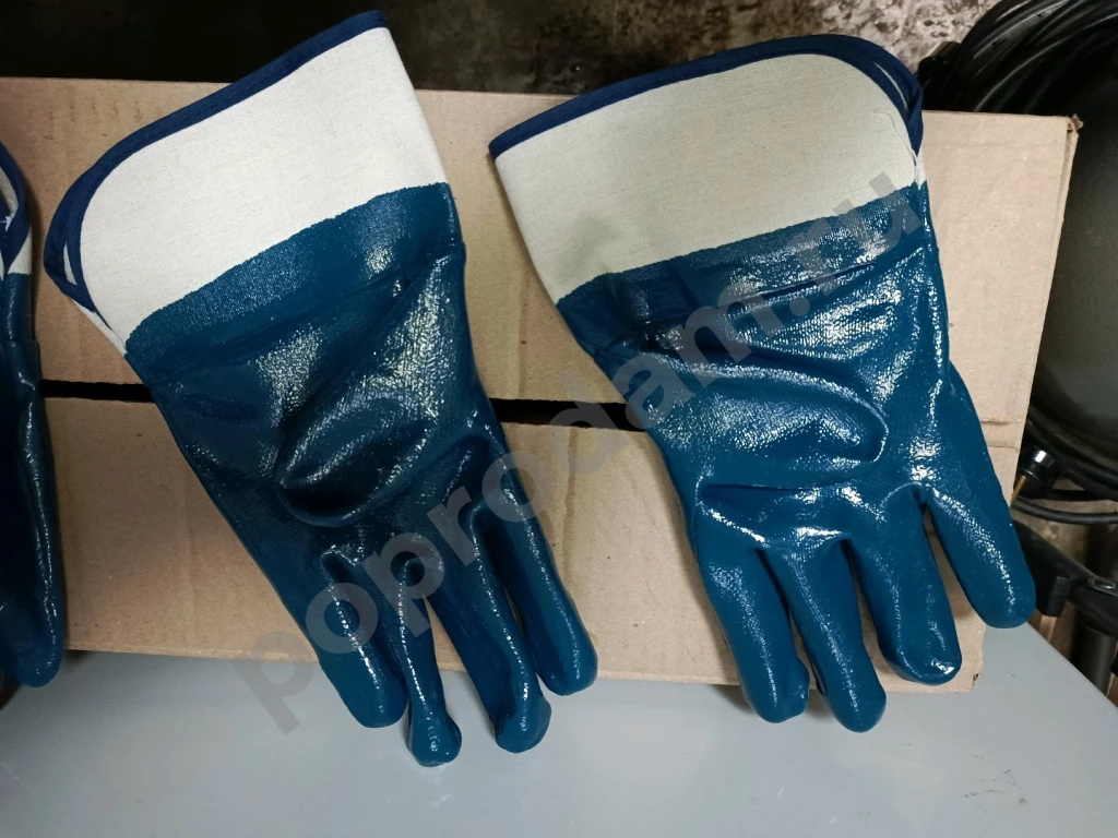 Перчатки обливные. СИЗ Нитриловые Коробка 120 пар. Доставка