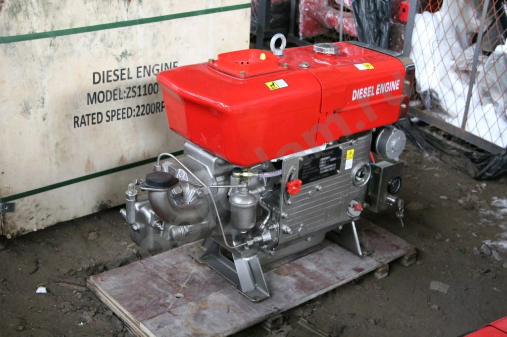 Двигатель дизельный ZS1100M(15ЛС) с электростартером