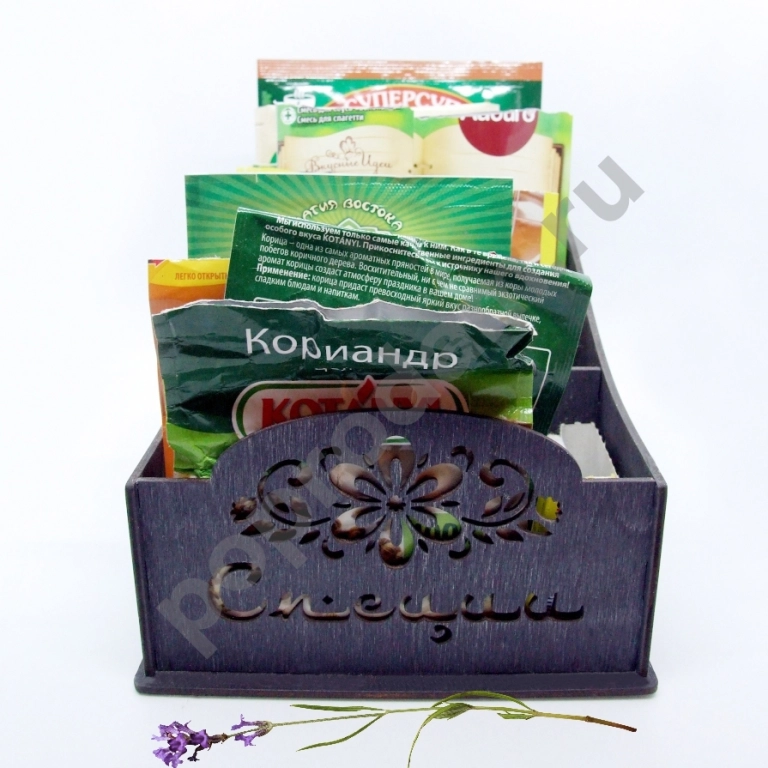 Органайзер для пакетиков специй и приправ