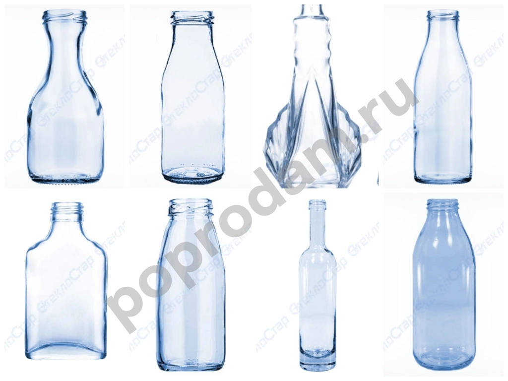 Бутылки стеклянные оптом.