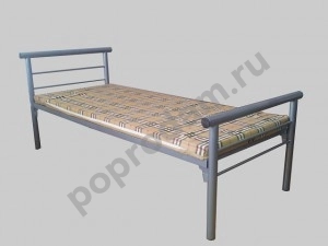 Металлические одноярусные кровати