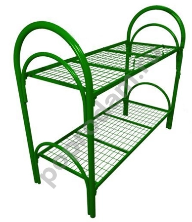 Металлические одноярусные кровати