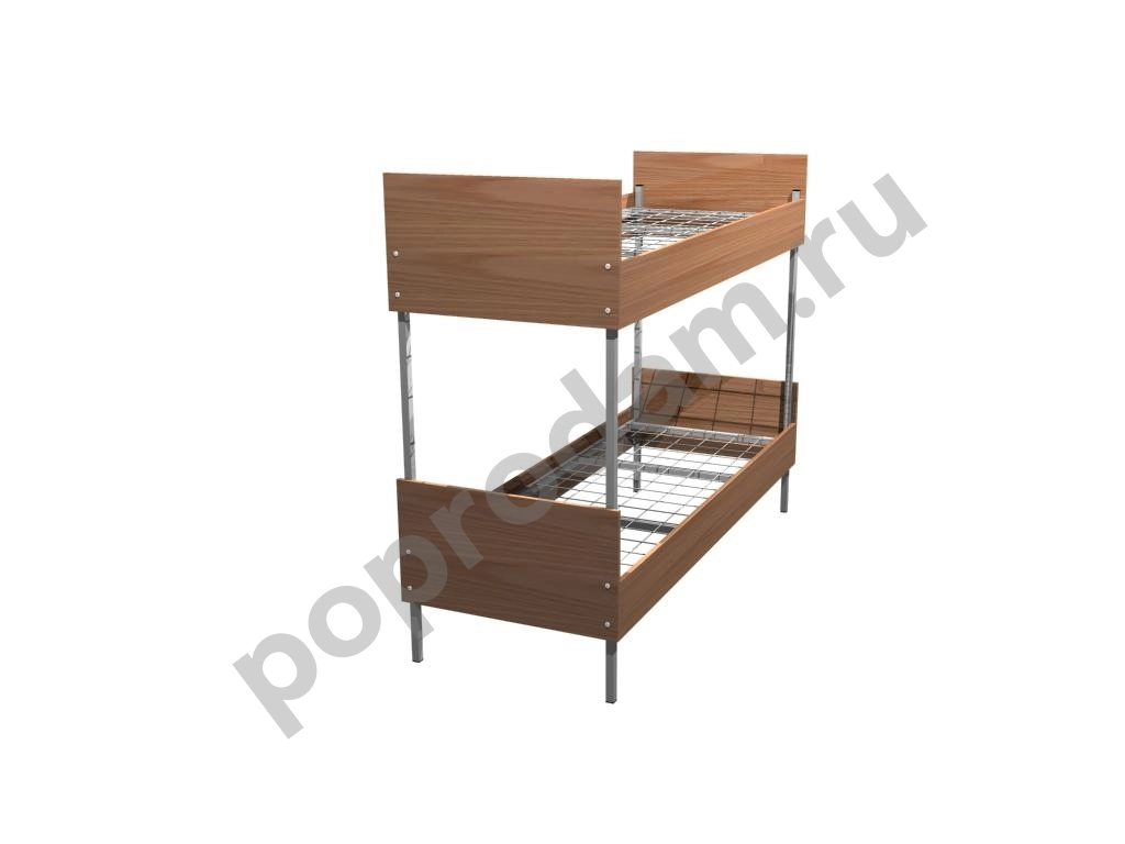 Металлические одноярусные кровати