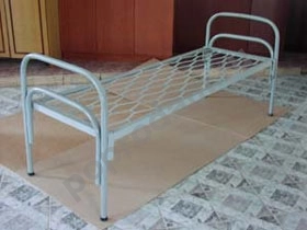 Удобные и крепкие кровати с сеткой, металлические кровати