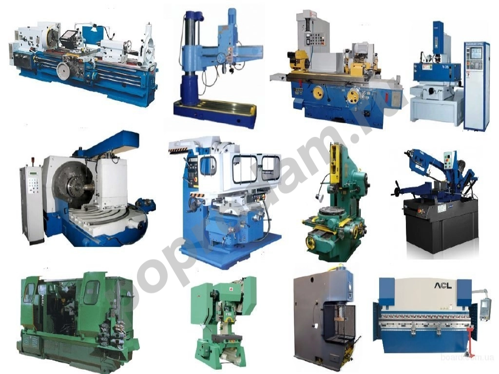 Станки, пресса, гильотины, листогибы, трубогибы, вальцы, молоты