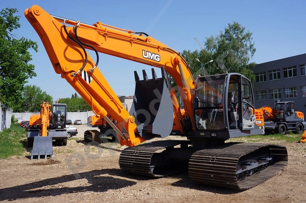Запасные части экскаваторов UMG (ЭКСМАШ) E200C