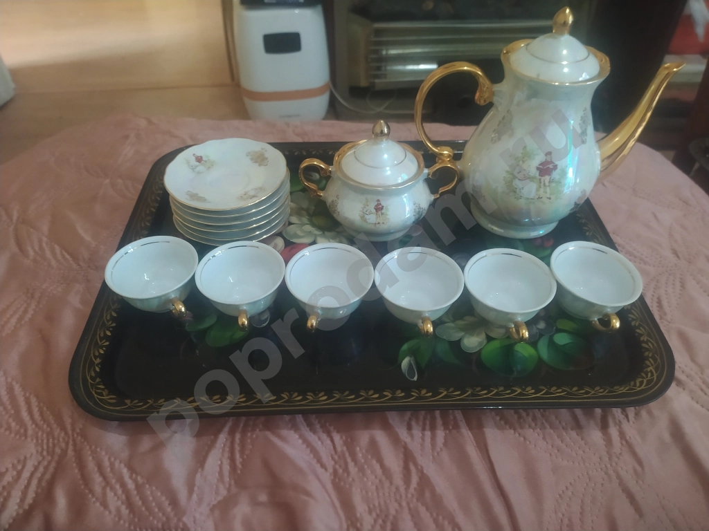 Кофейный - чайный сервиз Мадонна