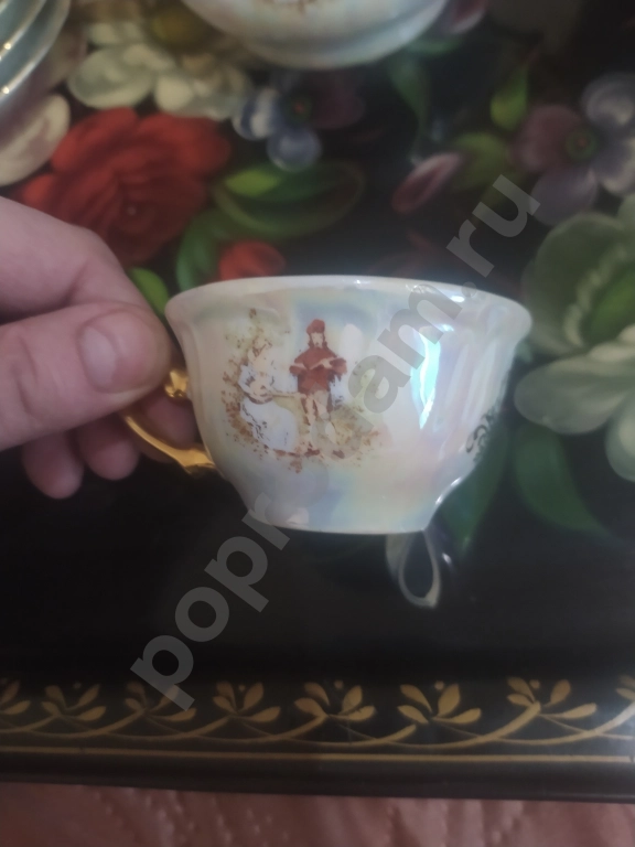 Кофейный - чайный сервиз Мадонна