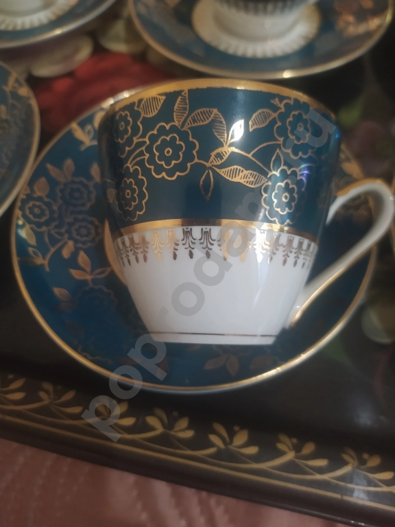 Набор чайный Чехословакия на 6 персон