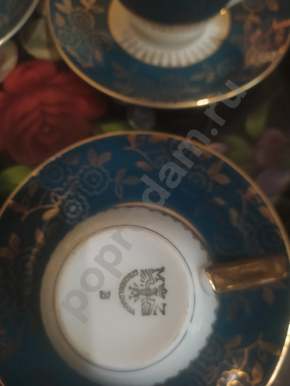 Набор чайный Чехословакия на 6 персон