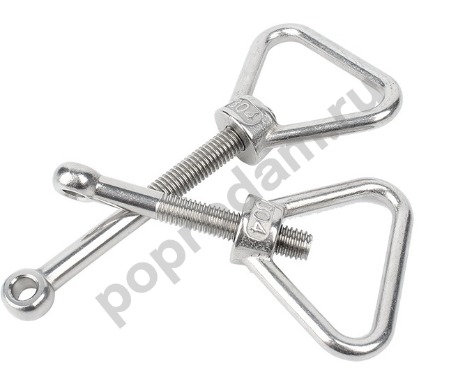 Комплекты судовые стальные болты откидные, гайки - барашки